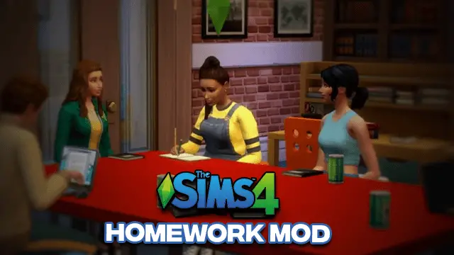 Sims 4 Homework mod | Download – 2024