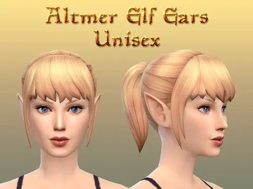 Sims 4 Elf Ears CC Unlocked