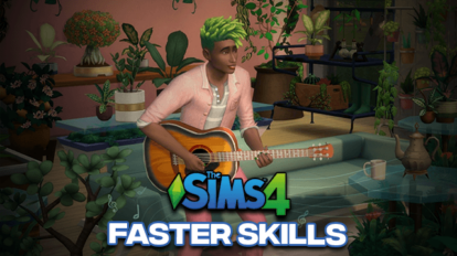 how to learn skills faster sims 3