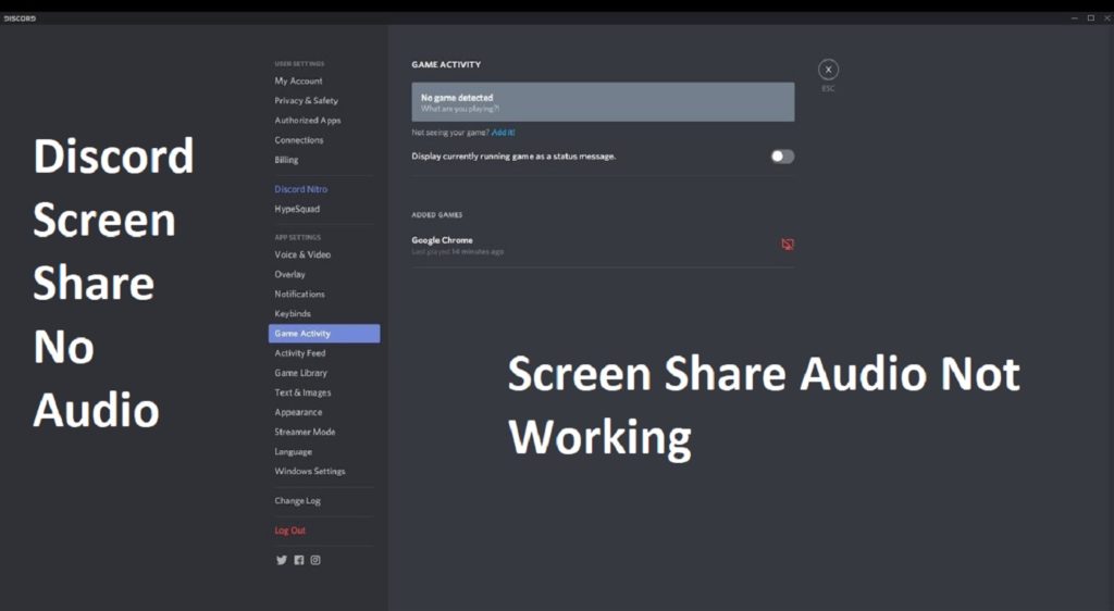 screensharing discord for mac