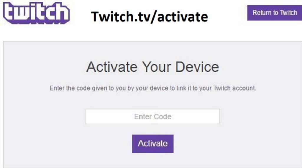 Twitch Tv Activate Xbox Ps4 Firestick 6 Digit Code 2020