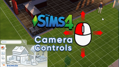 how to control camera sims 4 mac