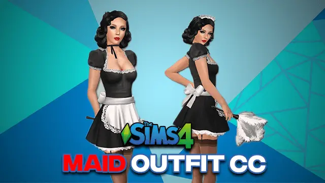 Sims 4 Maid Outfit, Uniform CC & Dress Mods – Download (2024)