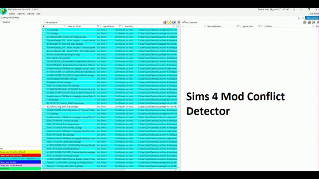 ts4 package conflict detector package errors