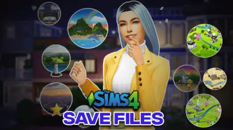 Sims 4 Save Files, Custom Saves 