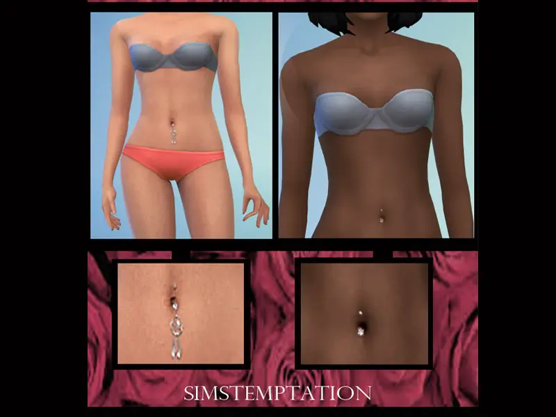 Sims 4 belly button piercing