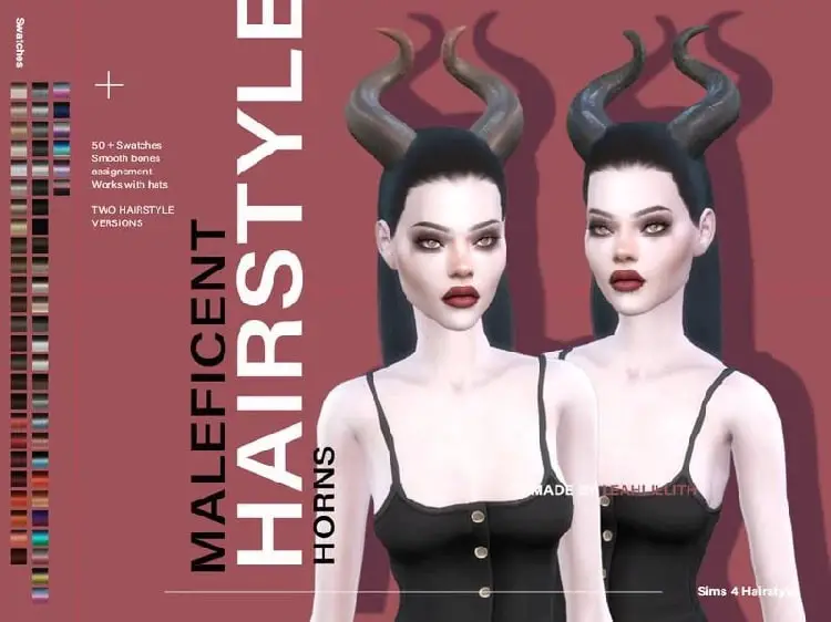 Leah Lillith's Brilliant Maleficent Horns