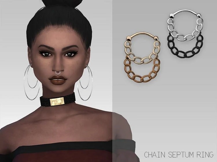 Grafity Sims – Chain Septum Ring