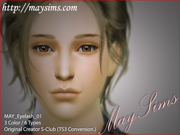 MaySims 3D eyelashes: