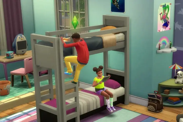 Sims 4 Bunk Beds: Sleep On Top Of The World!!