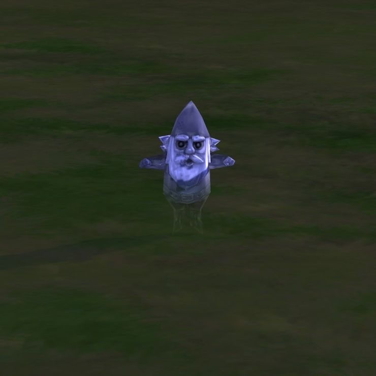 The Ghastly Ghostly Gnome