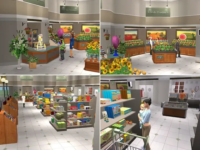 Can you have a grocery store on Sims 4