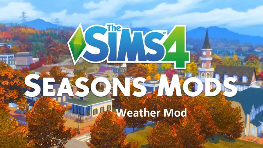 Sims 4 Weather Mod | Seasons Mod |  Rain Mod - CC (Download) 