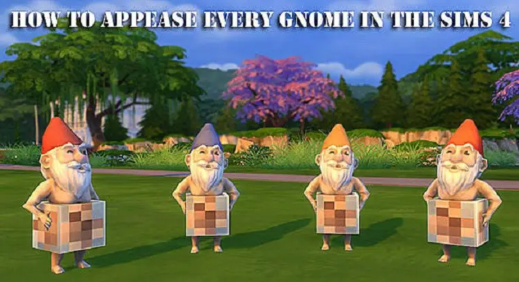 How to Appease Every Gnome in Sims 4 (Guide) 2024 (Latest)