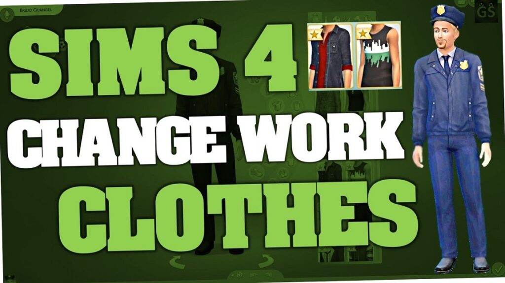 Sims 4 Change Career Outfit, Clothes, Work Outfit (Latest) 