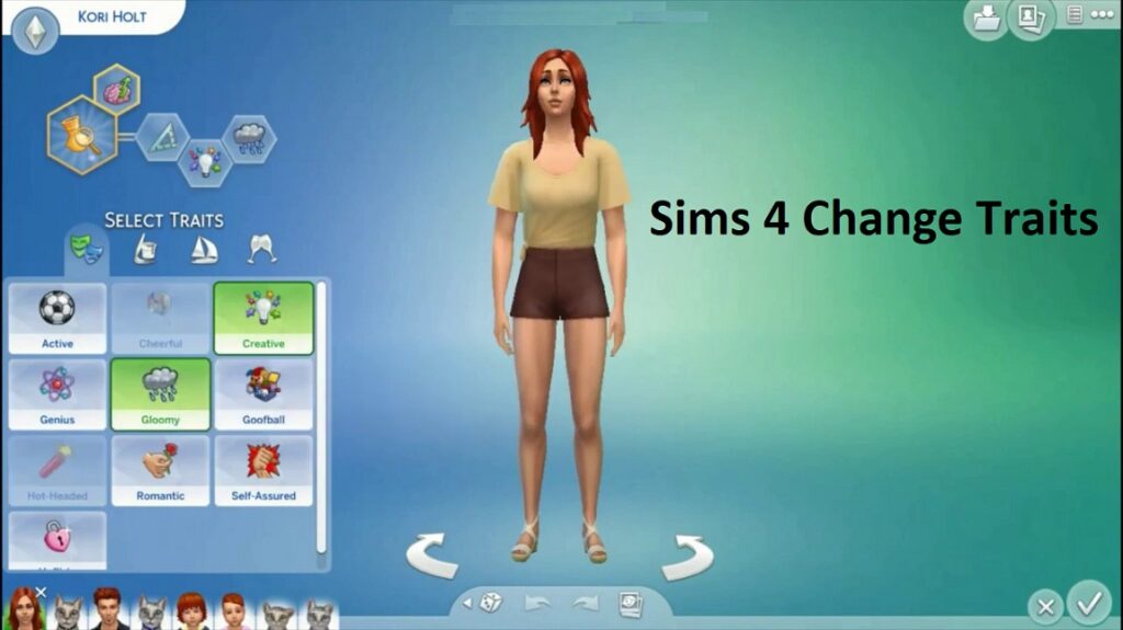 how to cheat in sims 4 for traits