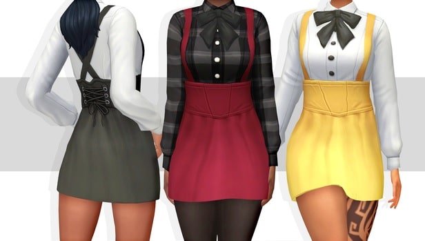 Sims 4 Elodie Dress