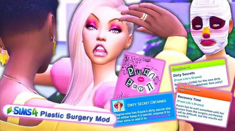 Sims 4 Plastic Surgery Mod