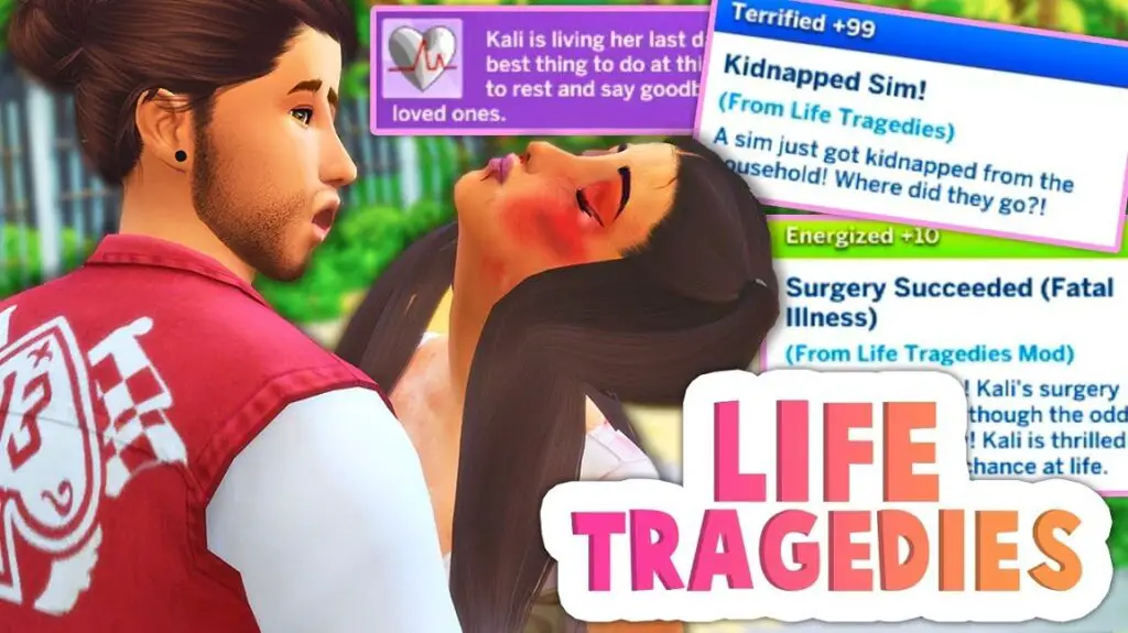 Sims 4 life Tragedies Mod | Deadly illness Mod | Kidnapping mod,  tragedies