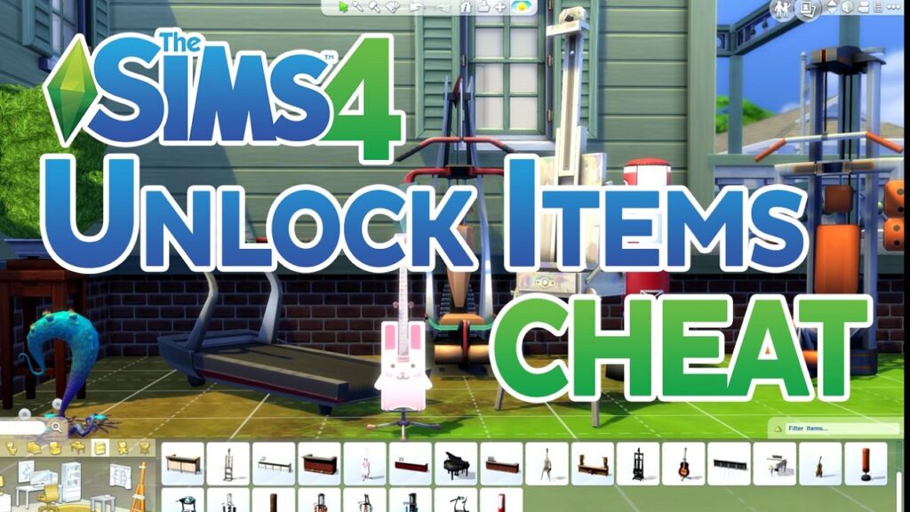 Sims 4 Odemkněte všechny položky, cheat | bb.showliveditobjects