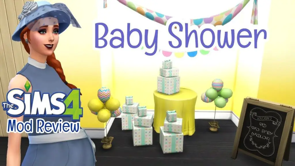 Sims 4 Baby Shower Mod | Prom Mod (Download)