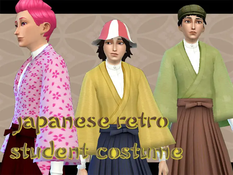 Japanese Retro Student Costume
