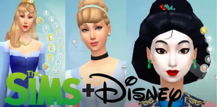 Sims 4 and Disney Relationship