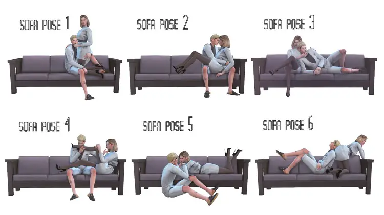 Couples Couch Pose Pack