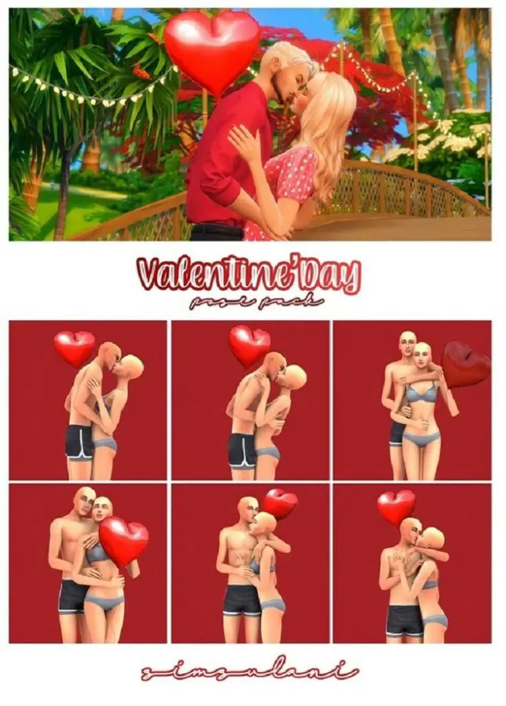 Valentine’s Day Couple Pose Pack