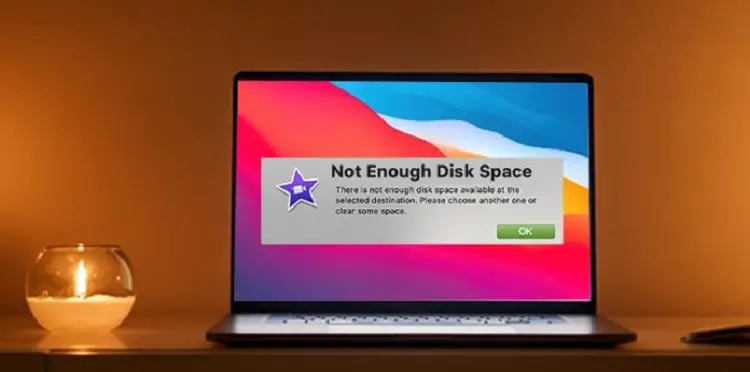 How To Fix The “Not Enough Disk Space iMovie” Error?